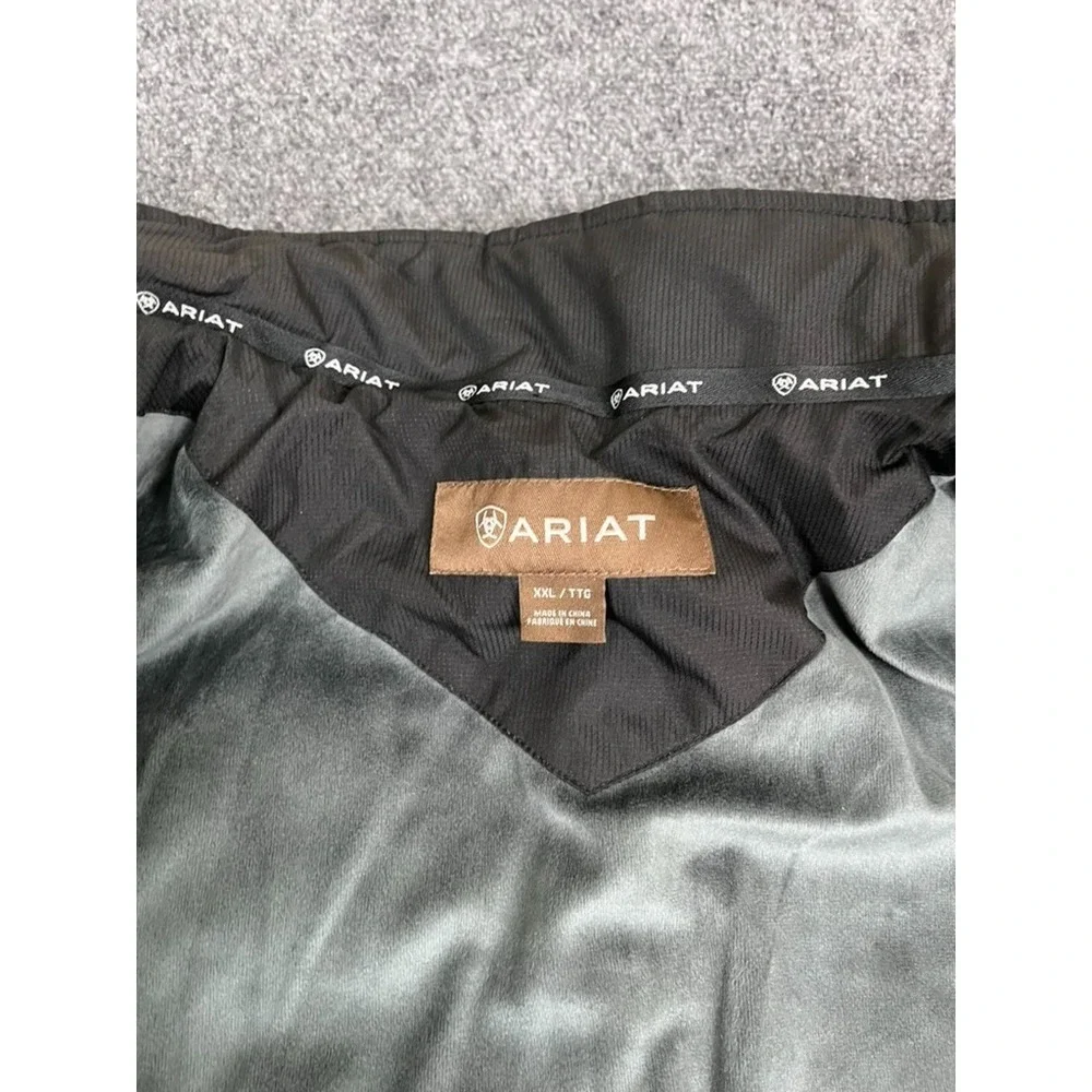 Ariat Crius Insulated Men's Black‎ Quilted Puffer Fill Duck Down XXL